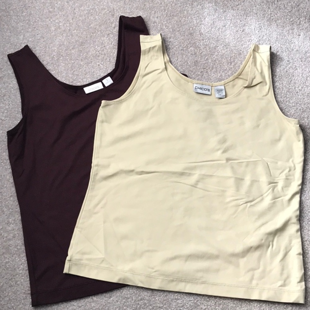 2 for 1 Chico’s tank tops